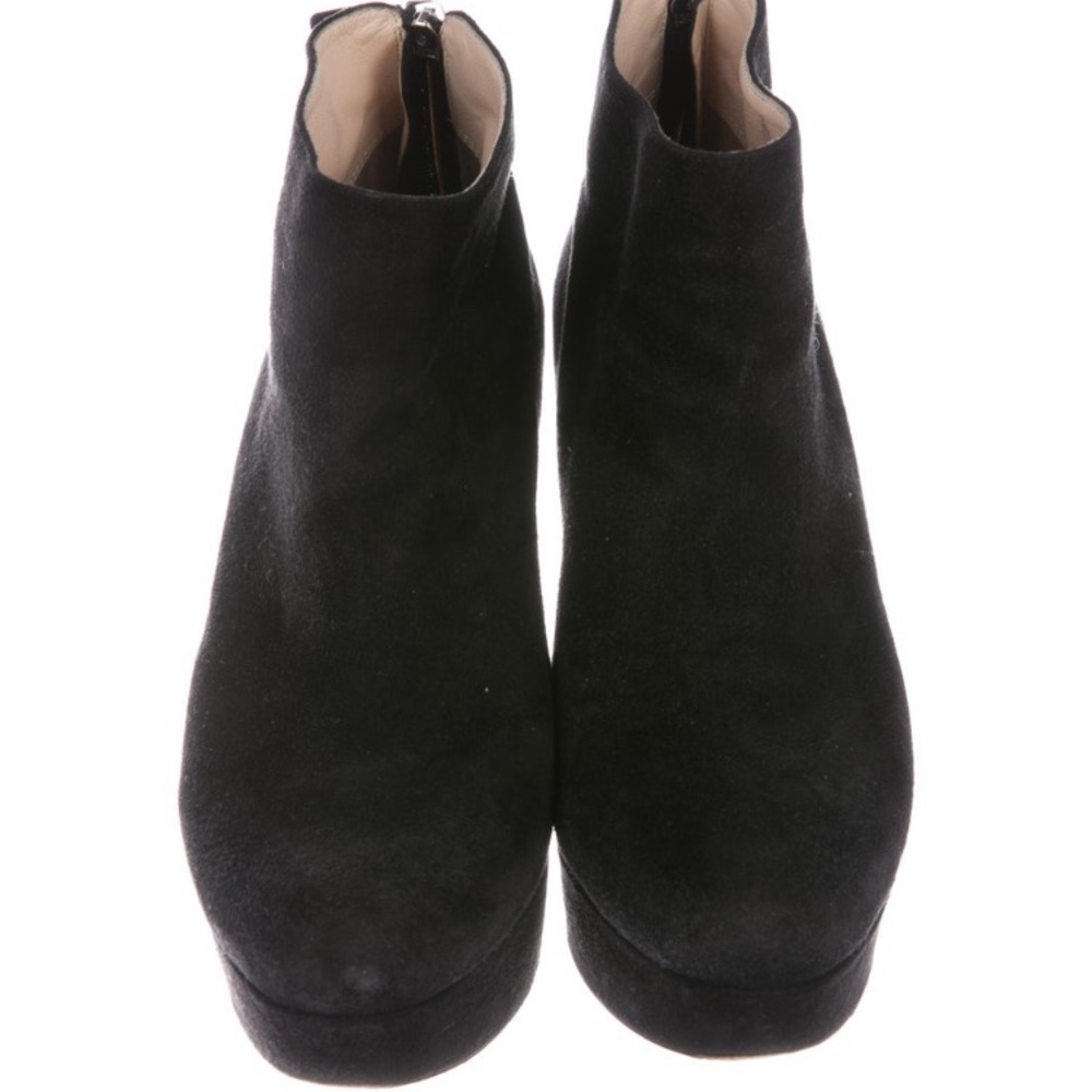 Prada Suede Ankle Boots - Picture 3 of 7